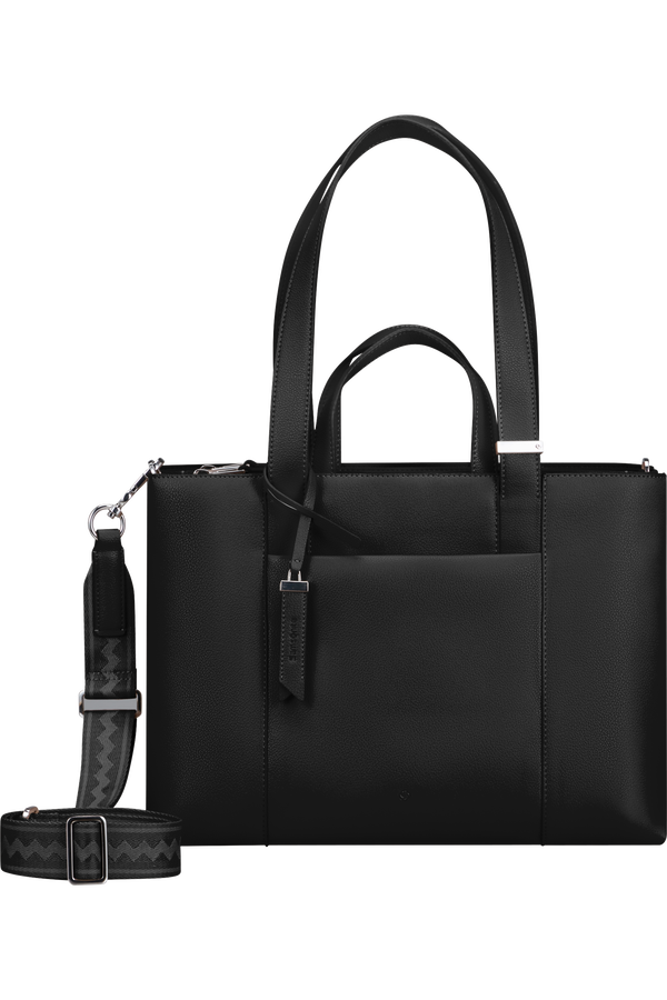 Samsonite Brightbeyond Org. Tote 14.1' 3 Comp  Negro