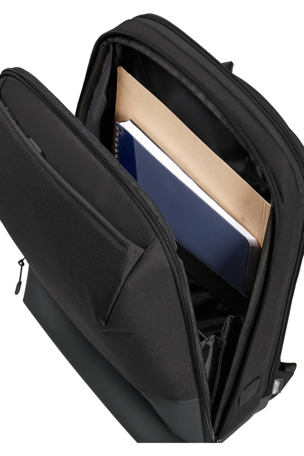  Samsonite El sistema de mochila para laptop Campus Business  asegura portátiles de 13 a 15.6, Negro -, Computadora portátil :  Electrónica