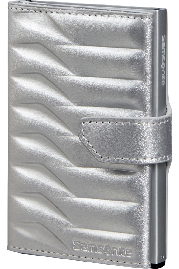 Samsonite Alu Fit Slide-up Wallet Proxis  Plata